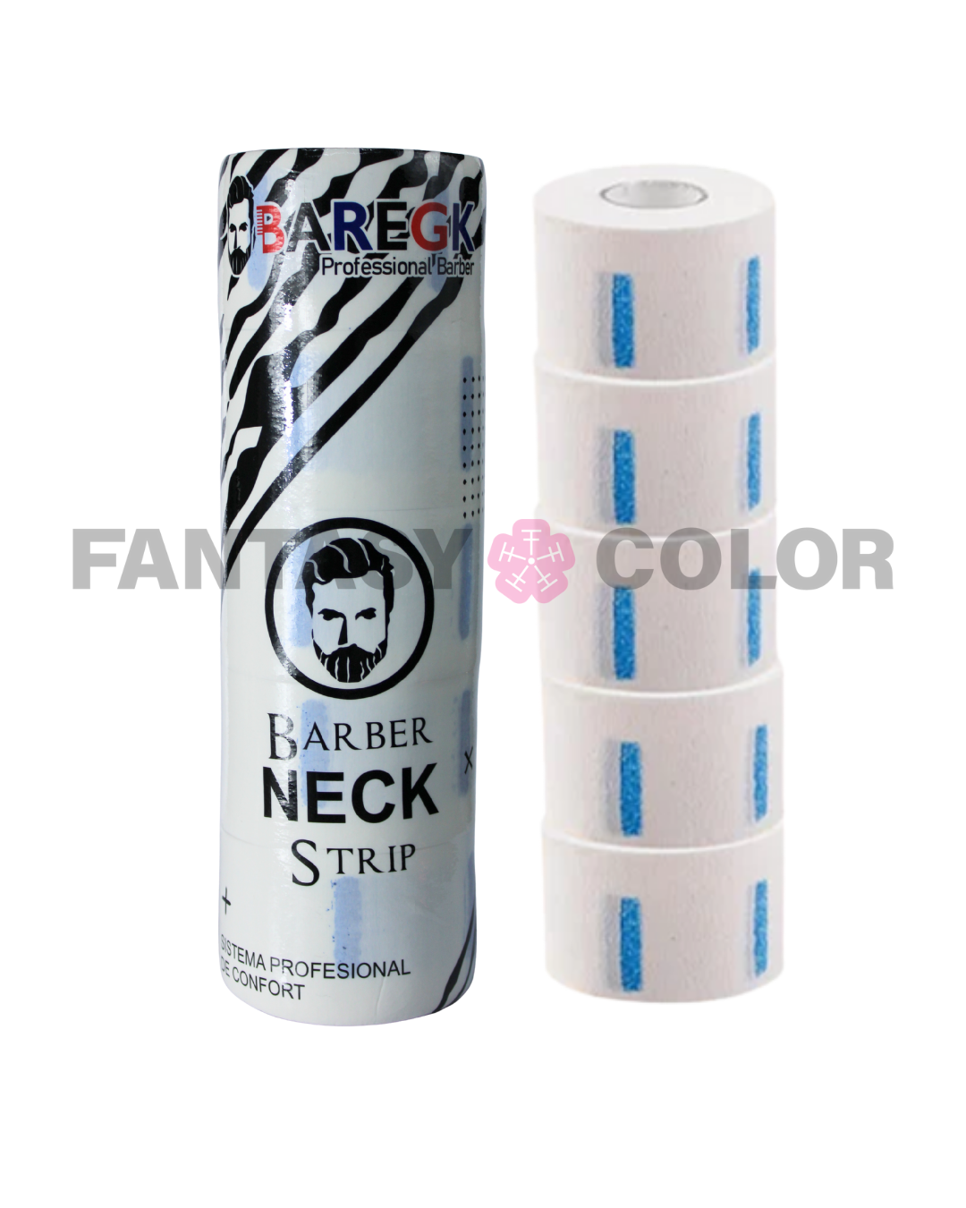 PROFESSIONAL BARBER NECK STRIP (TIRAS DE CUELLO) - BAREGK