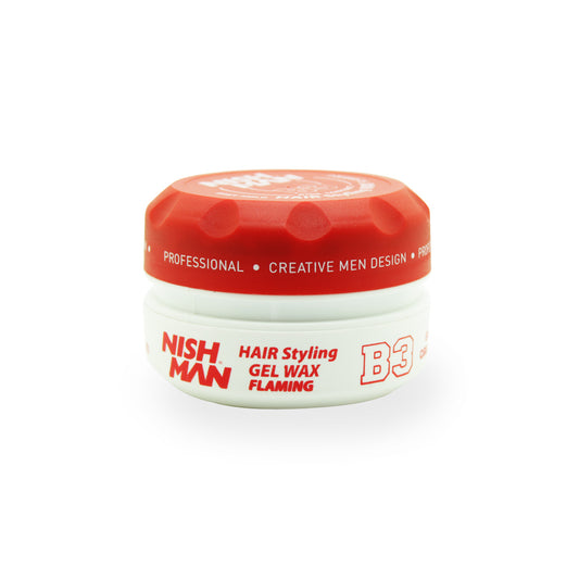 HAIR STILING HAIR WAX FLAIMNG - NISHMAN