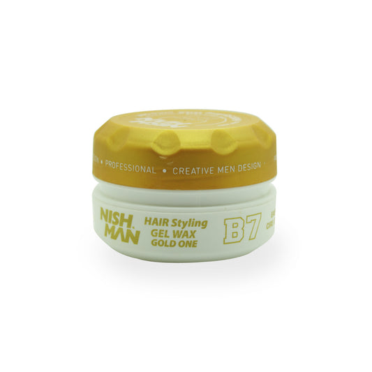 HAIR STYLING GEL WAX GOLD ONE - NISHMAN