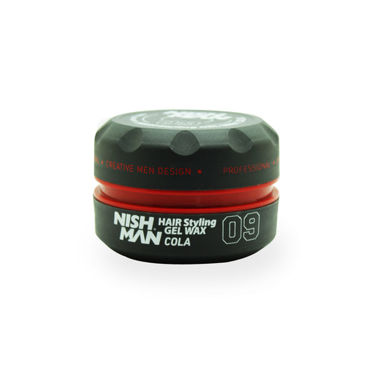 HAIR STYLING GEL WAX COLA 09 - NISHMAN