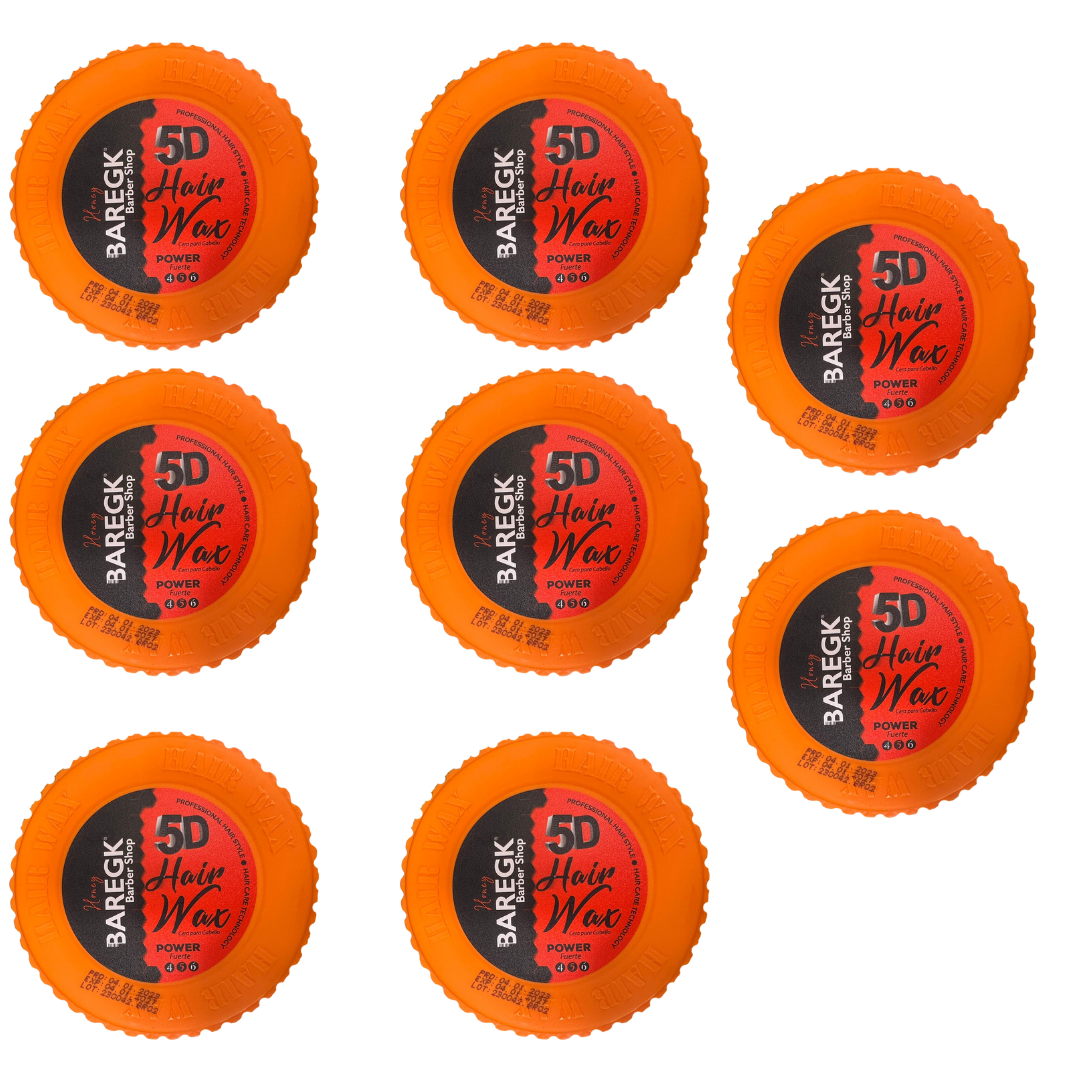 PROFESSIONAL BARBER 5D HAIR WAX POWER (PACK DE 8) - BAREGK