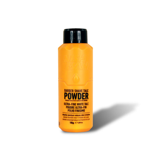 BARBER SHAVE TALC POWDER - NISHMAN