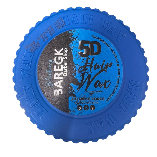 5D HAIR WAX BLUEBERRY EXTREME FORCE - BAREGK
