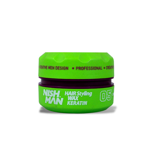 HAIR STYLING WAX KERATIN - NISHMAN