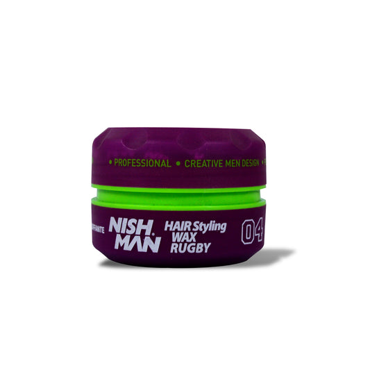 HAIR STYLING WAX RUGBY 04 - NISHMAN