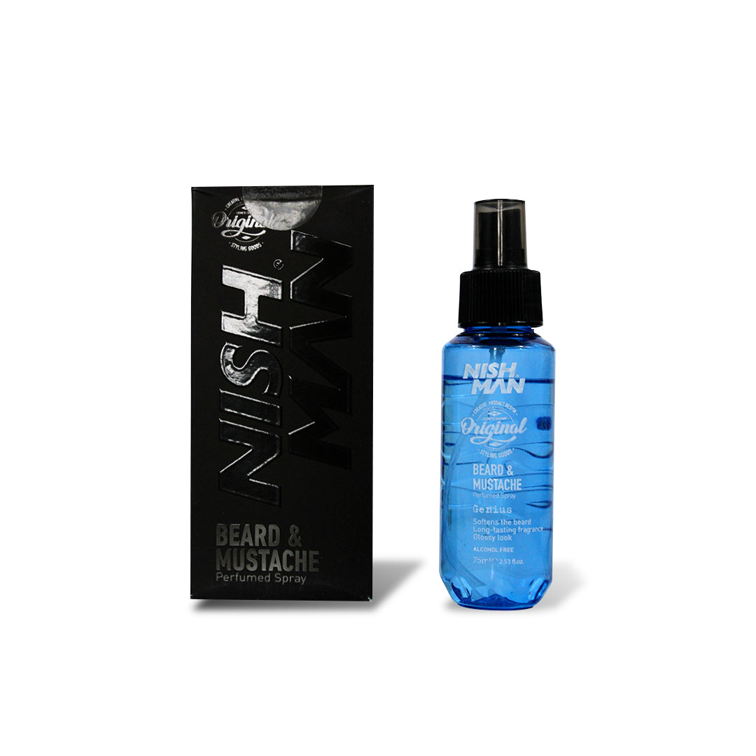 BEARD AND MUSTACHE PERFUMED SPRAY - NISHMAN