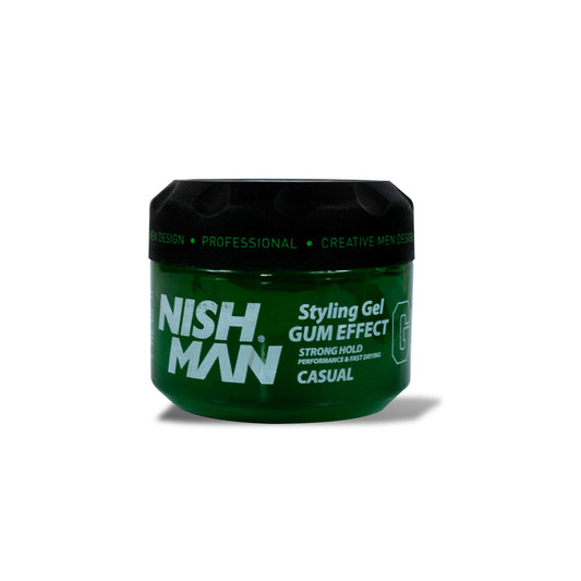 STYLING GEL GUM EFFECT STRONG HOLD CASUAL - NISHMAN