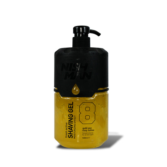 SHAVING GEL MOISTURIZING EFFECT - NISHMAN