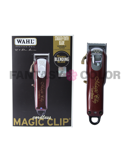 PROFESSIONAL 5 STAR SERIES MAGIC CLIP CORDLESS (BURDEOS) - WAHL