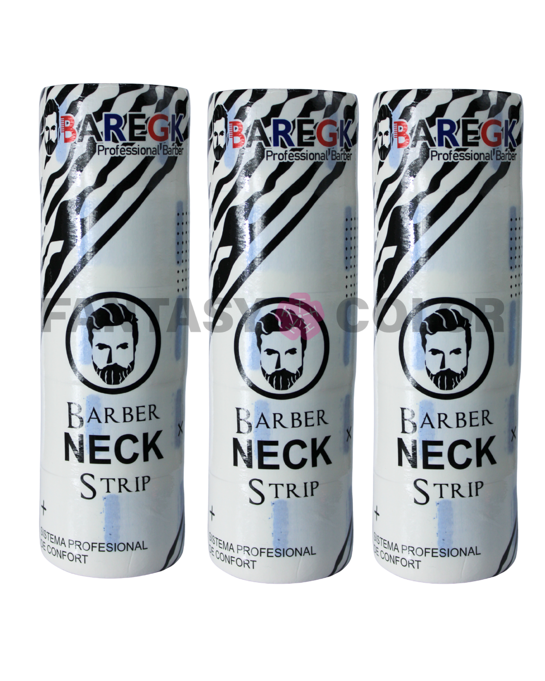PROFESSIONAL BARBER NECK STRIP (TIRAS DE CUELLO) 3 - BAREGK
