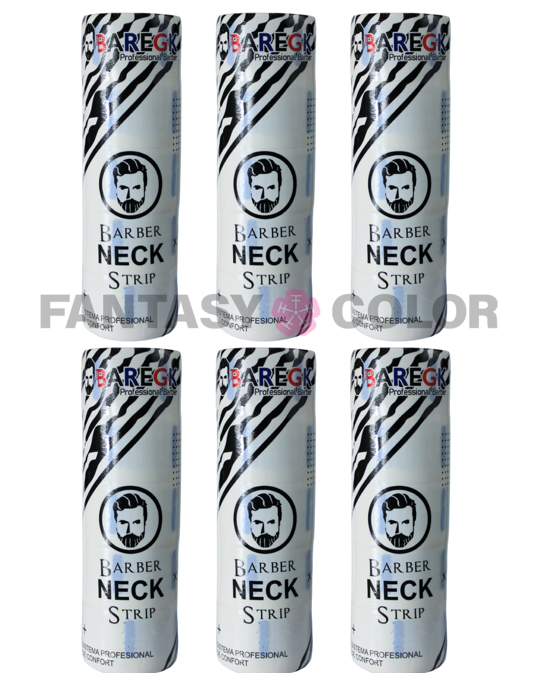 PROFESSIONAL BARBER NECK STRIP (TIRAS DE CUELLO) 6 - BAREGK