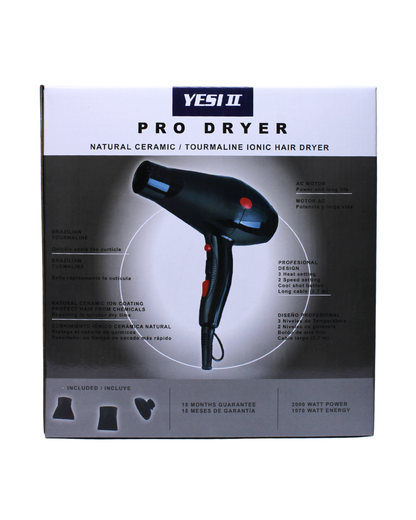 YESII PRO DRYER (CERAMIC / TOURMALINE IONIC)