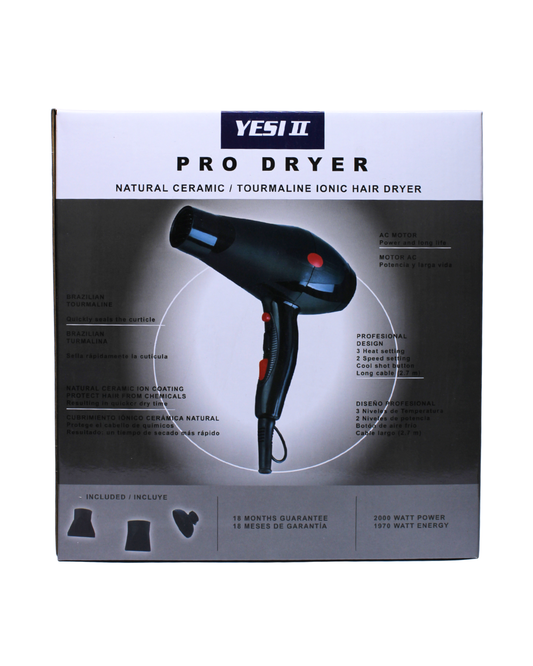YESII PRO DRYER (CERAMIC / TOURMALINE IONIC)