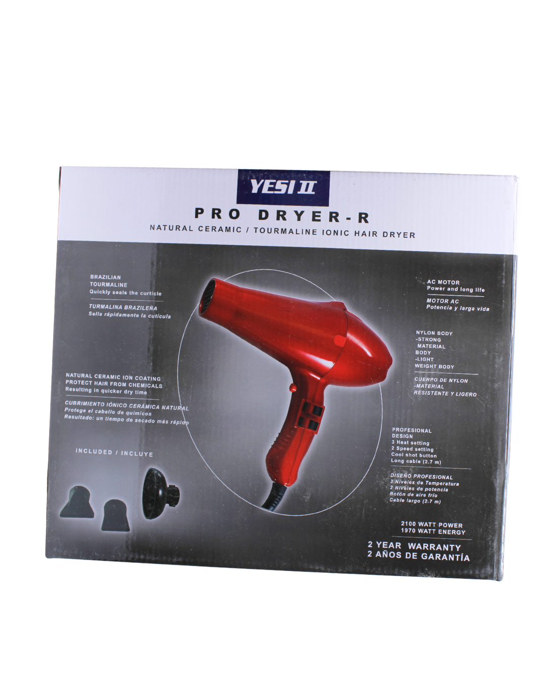 YESII PRO DRYER-R (CERAMIC / TOURMALINE IONIC)