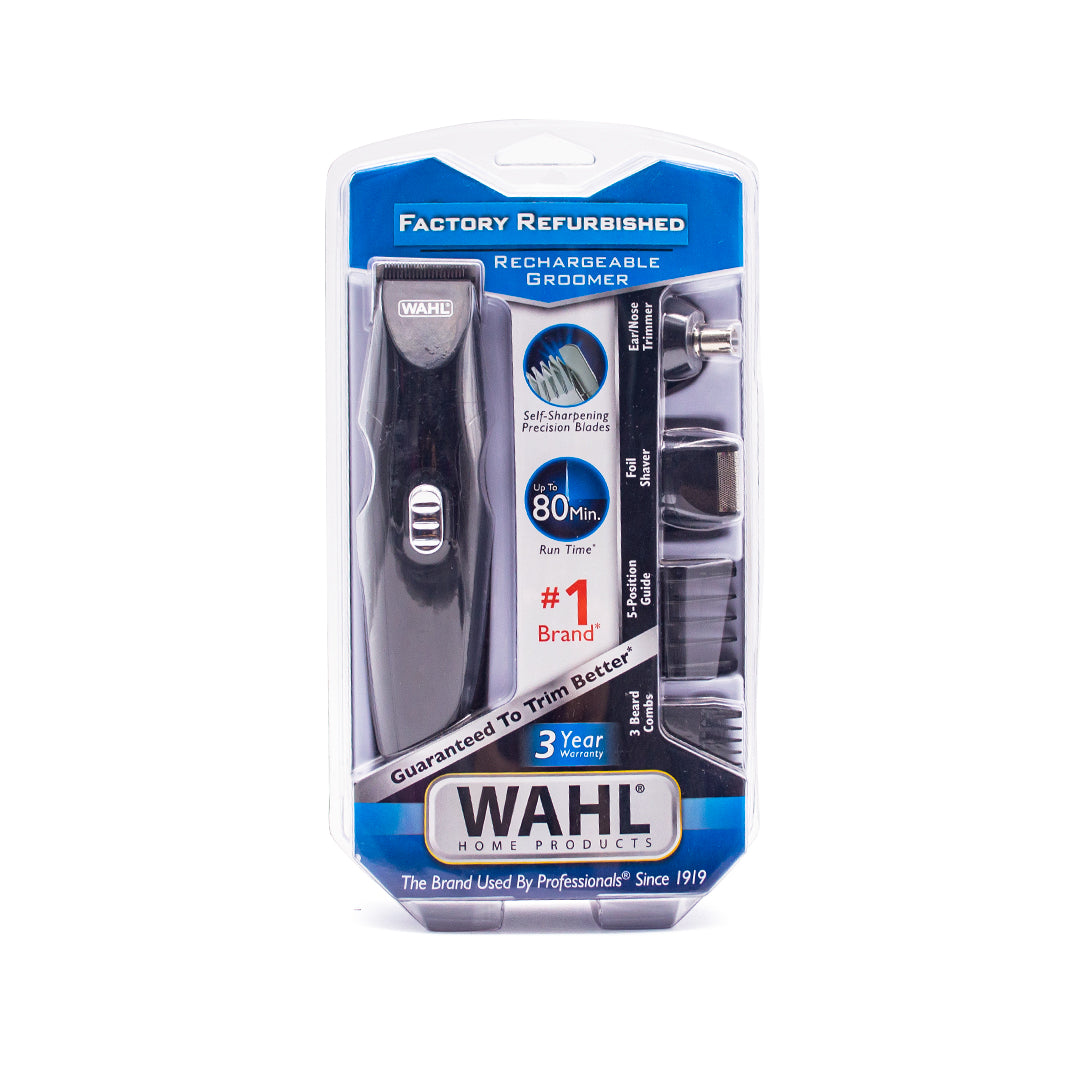 HOME PRODUCTS RECHARGEABLE GROOMER (FACTORY REFURBISHED) - WAHL