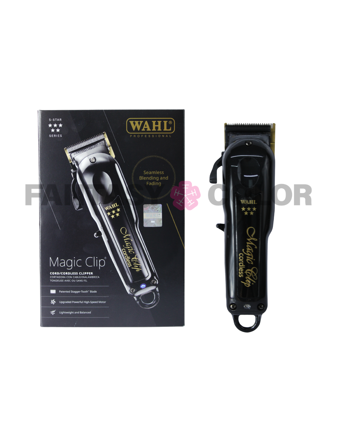 PROFESSIONAL 5 STAR SERIES MAGIC CLIP CORDLESS (BLACK EDITION) - WAHL