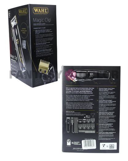 PROFESSIONAL 5 STAR SERIES MAGIC CLIP CORDLESS (BLACK EDITION) - WAHL
