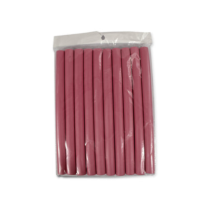 TIRAS/TUBOS FLEXIBLES COLOR ROSA VIEJO (PARA PERMANENTE)