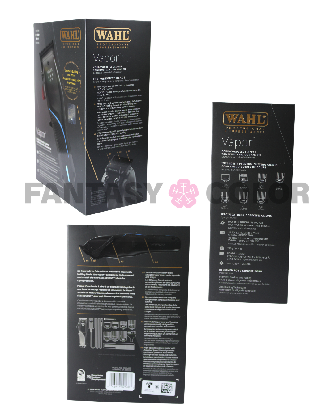 PROFESSIONAL 5 STAR SERIES VAPOR CORD/CORDLESS CLIPPER - WAHL