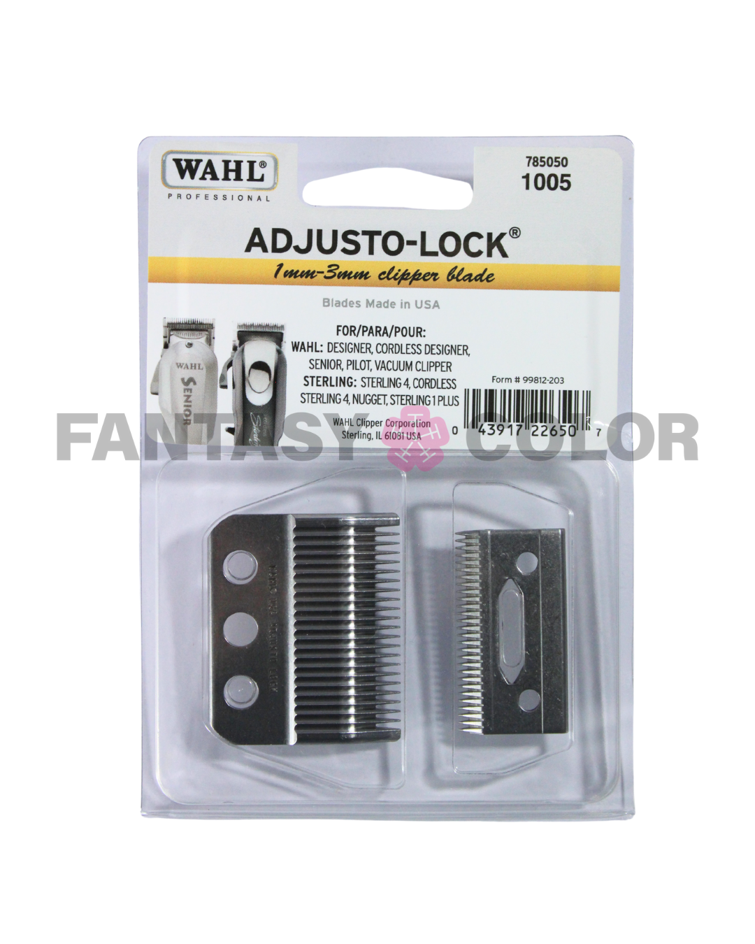 PROFESSIONAL ADJUSTO-LOCK CLIPPER BLADE (1005) - WAHL
