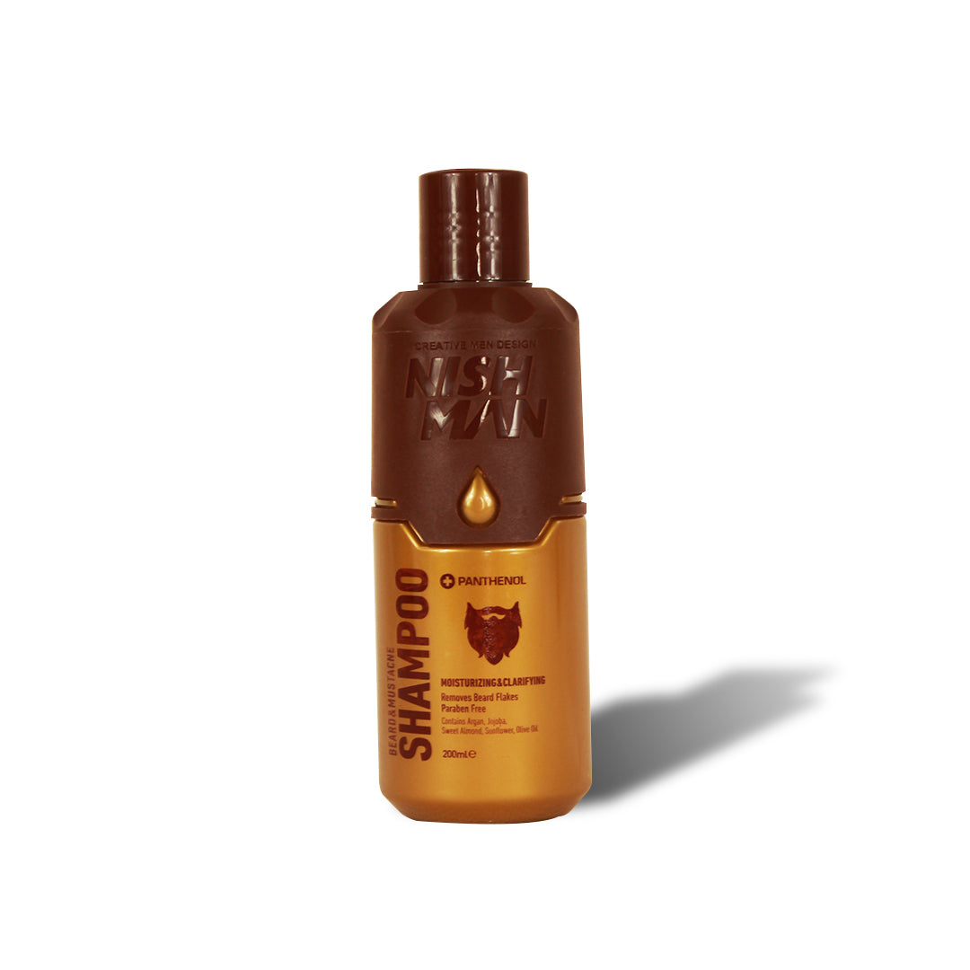 SHAMPOO BEARD&MUSTACHE NISHMAN