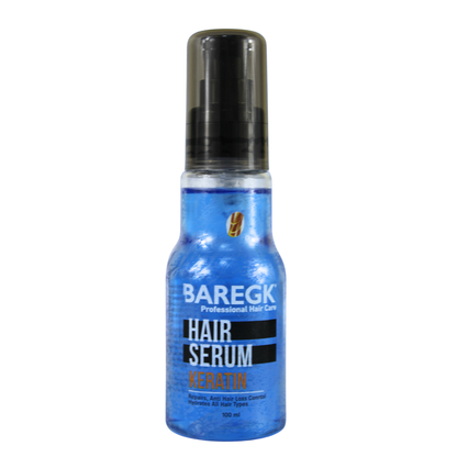 HAIR SERUM KERATIN REPARACIÓN INTENSIVA Y CONTROL ANTI-CAÍDA - BAREGK