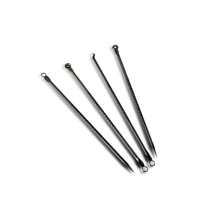 SET DE EXTRACTORES DE ESPINILLAS Y COMEDONES (4 PIEZAS)