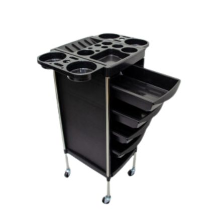 CARRITO RODANTE/AYUDANTE DE PELUQUERÍA CON BANDEJAS