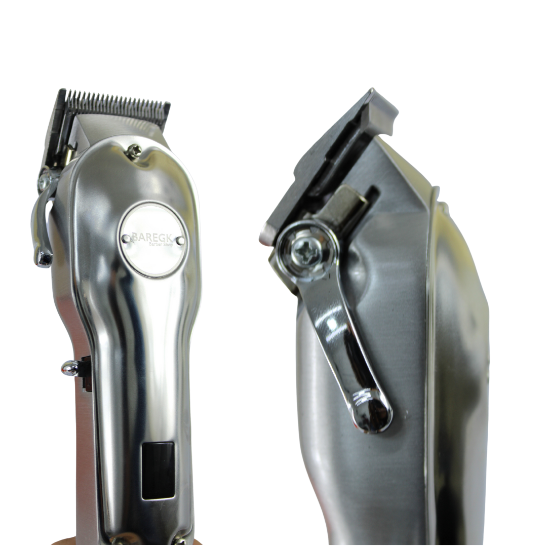 MÁQUINA PROFESIONAL CLÁSICA CON KIT DE CORTE COMPLETO - BAREGK