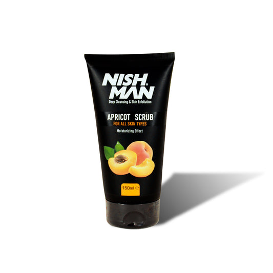 DEEP CLEANSING AND SKIN EXFOLIATION APRICOT SCRUB FOR ALL SKIN TYPES - NISHMAN