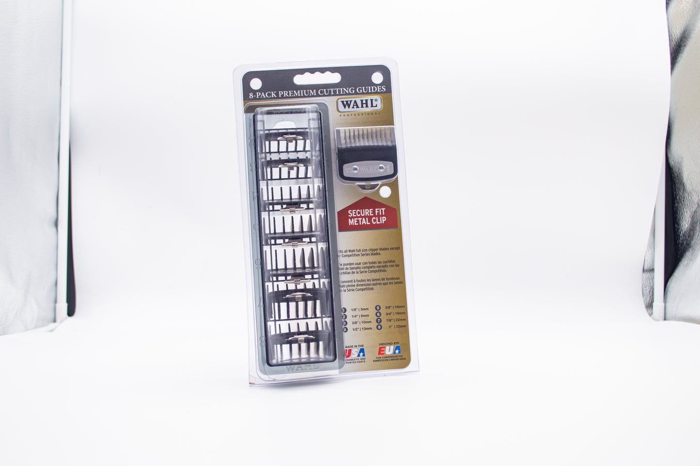 PROFESSIONAL 8-PACK PREMIUM CUTTING GUIDES - WAHL