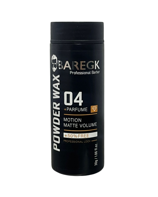 PROFESSIONAL BARBER POWDER WAX 04 MOTION MATTE VOLUME - BAREGK