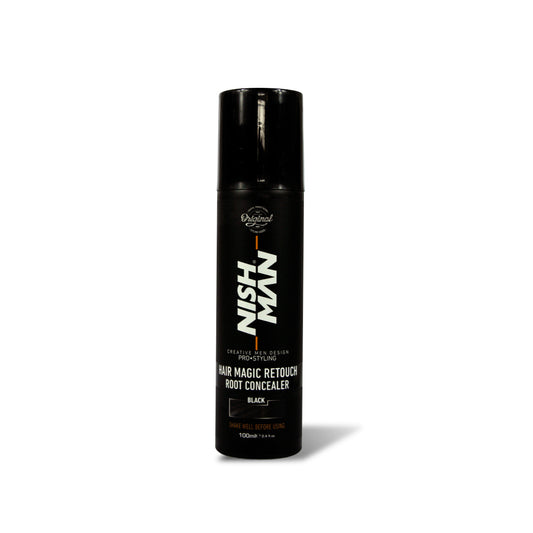 HAIR MAGIC RETOUCH ROOT CONCEALER BLACK - NISHMAN